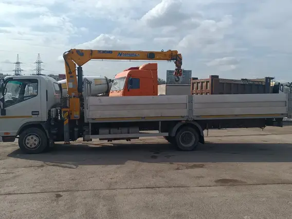 Бортовой грузовик JAC N90L XCMG SQ568RU-4 2023 года б/у фото 4
