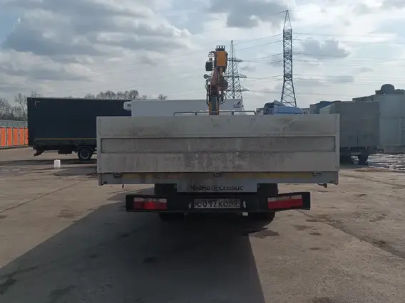 Бортовой грузовик JAC N90L XCMG SQ568RU-4 2023 года б/у фото 6
