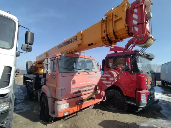 Автокран Камаз 43118 2023 года б/у фото 4