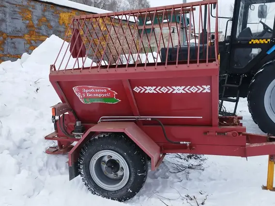 Пескоразбрасыватель полуприцепной ЛИДСЕЛЬМАШ Л-415 2023 года б/у фото 7