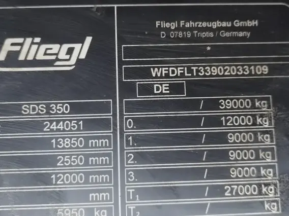 FLIEGL SDS 350 2022 года б/у фото 8