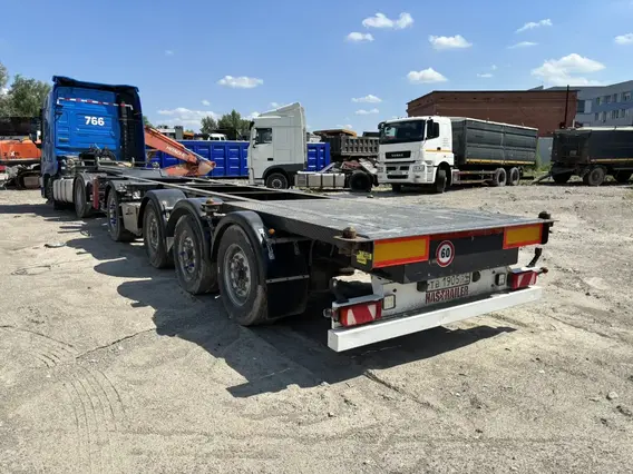 Полуприцеп-контейнеровоз HASTRAILER Procon 2023 года б/у фото 4