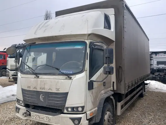 Тентованный грузовик Камаз Компас 12 (43082) 2023 года б/у фото 2