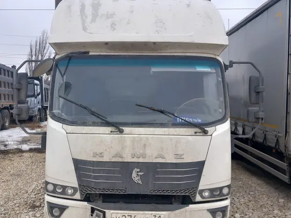 Тентованный грузовик Камаз Компас 12 (43082) 2023 года б/у фото 3