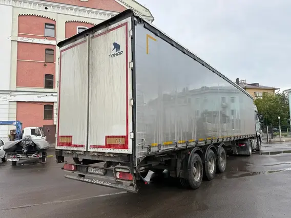 Шторный полуприцеп Тонар 9888 2023 года б/у фото 5