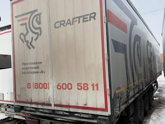 Тентованный полуприцеп ТТМ ЦЕНТР 932200 2023 года б/у фото 5