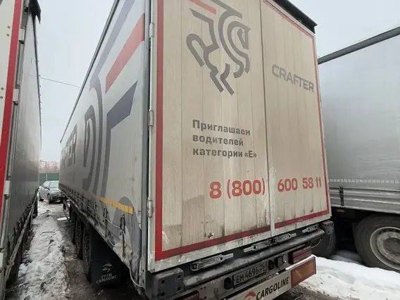 Тентованный полуприцеп ТТМ ЦЕНТР 932200 2023 года б/у фото 6