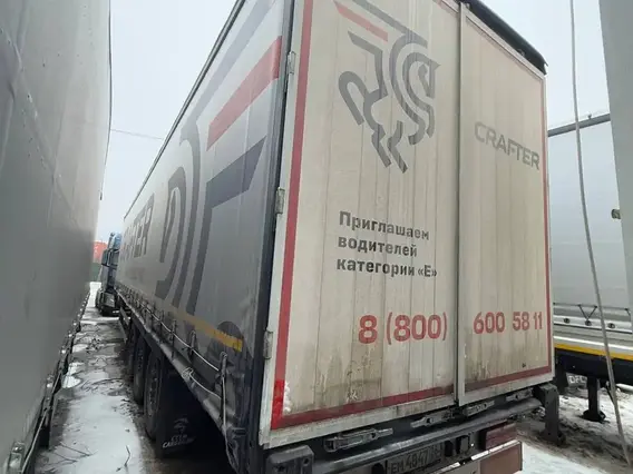 Тентованный полуприцеп ТТМ ЦЕНТР 932200 2023 года б/у фото 7