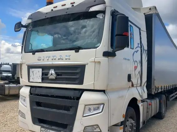 Седельный тягач SITRAK c7h 2023 года б/у фото 2