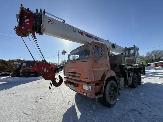 Автокран Камаз 43118 Челябинец ДЭК-251 2023 года б/у