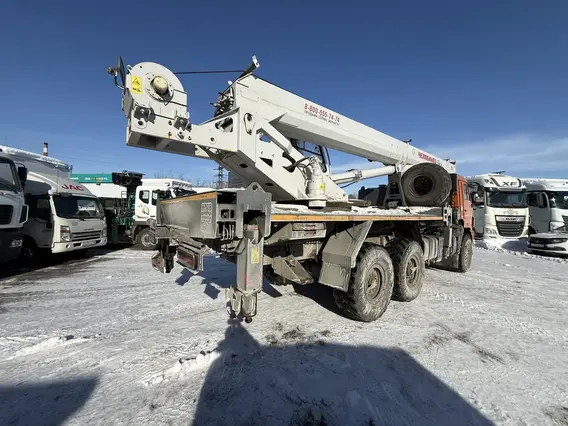 Автокран Камаз 43118 Челябинец ДЭК-251 2023 года б/у фото 6