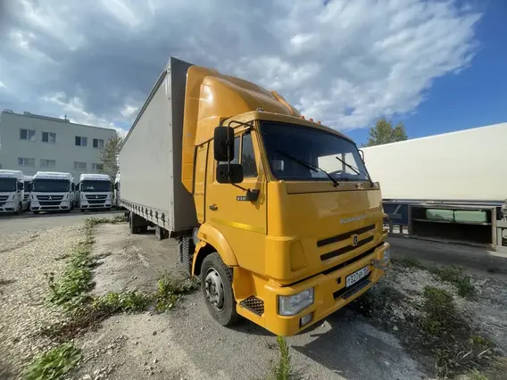 Тентованный грузовик Камаз 4308 2023 года б/у фото 2