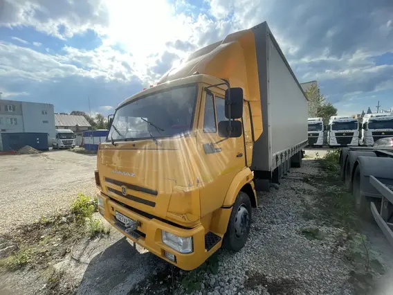 Тентованный грузовик Камаз 4308 2023 года б/у фото 4