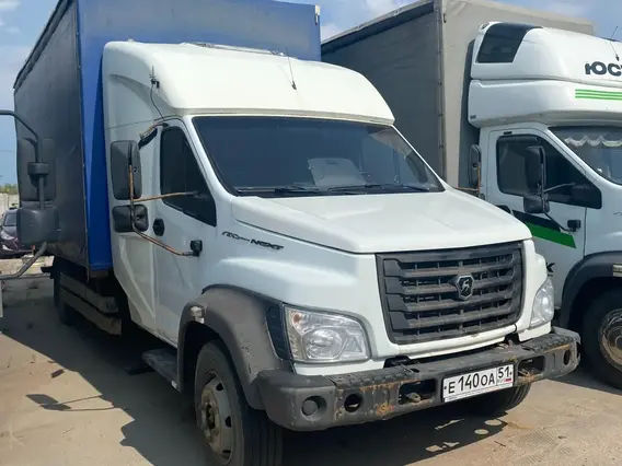Тентованный грузовик ГАЗ Газон Next 2019 года б/у фото 2