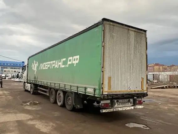 Тентованный полуприцеп Schmitz SCS 24 - 9084 2017 года б/у фото 7