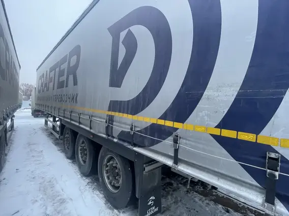 Тентованный полуприцеп ТТМ ЦЕНТР 932200 2023 года б/у фото 6