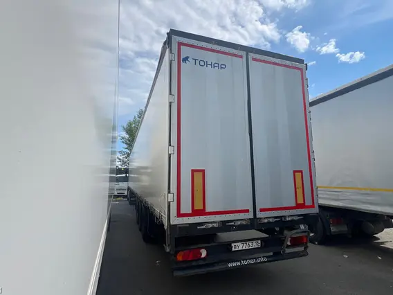 Тентованный полуприцеп Тонар 98881 2023 года б/у фото 8