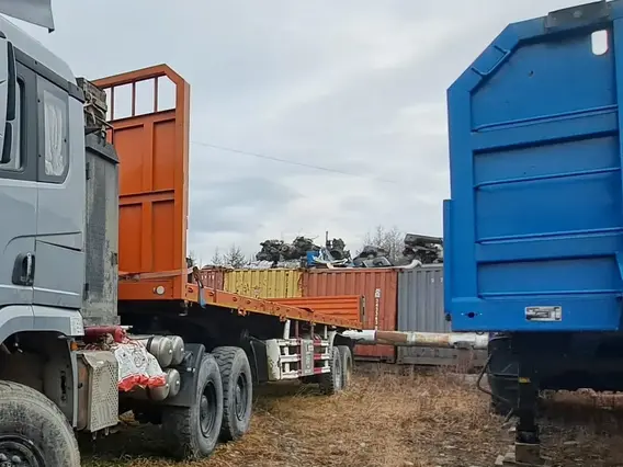 Бортовой полуприцеп AMUR LYR9500JSR 2023 года б/у фото 2