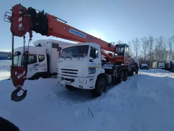 Автокран КАМАЗ 43118 Клинцы - 2023 года б/у