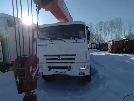 Автокран КАМАЗ 43118 Клинцы - 2023 года б/у фото 2
