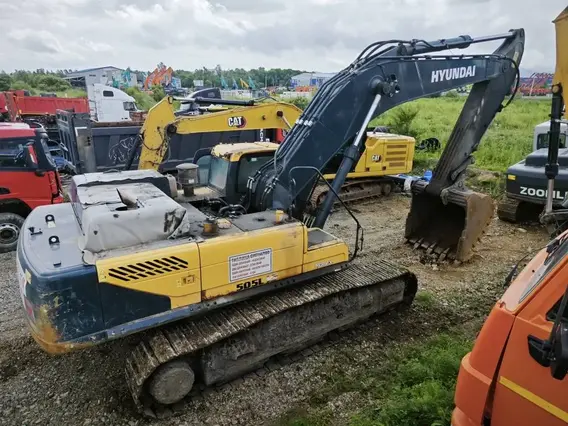 Экскаватор HYUNDAI R505LVS 2022 года б/у фото 5