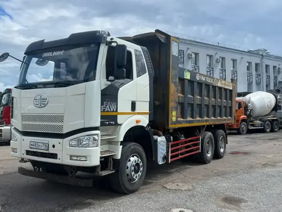 Самосвал FAW J6 2022 года б/у фото 2
