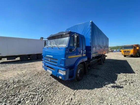 Бортовой грузовик КАМАЗ 65117 2023 года б/у фото 2