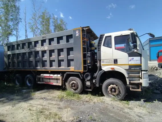 Самосвал FAW J6 2022 года б/у фото 4
