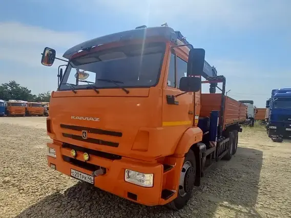 Бортовой грузовик КАМАЗ 65115 DongYang SS2037 2021 года б/у фото 2