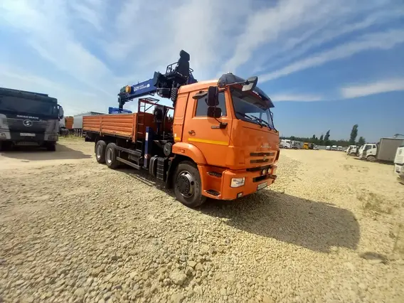 Бортовой грузовик КАМАЗ 65115 DongYang SS2037 2021 года б/у