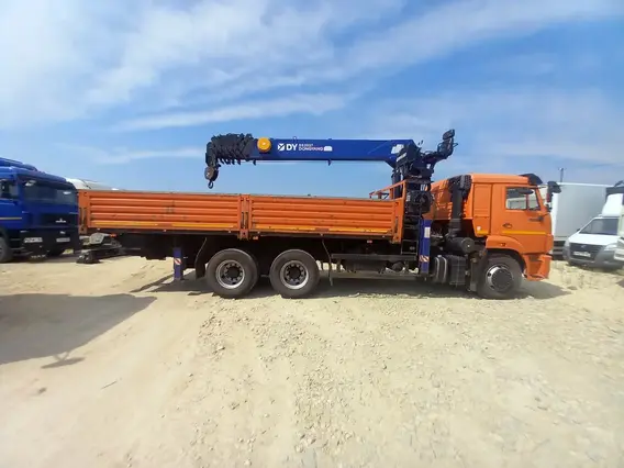 Бортовой грузовик КАМАЗ 65115 DongYang SS2037 2021 года б/у фото 4