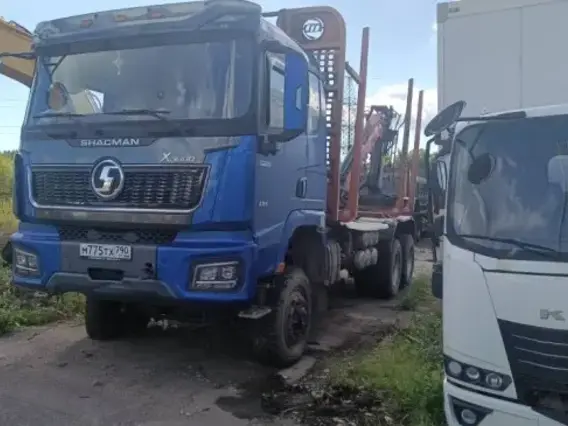 Бортовой с КМУ SHACMAN SX32586V385 2024 года б/у