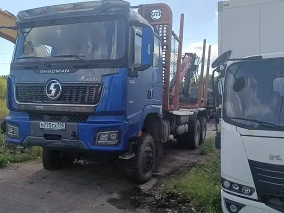 Бортовой с КМУ SHACMAN SX32586V385 2024 года б/у фото 2