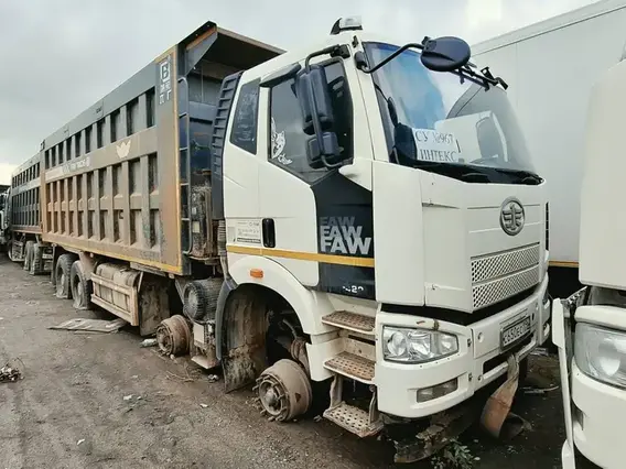 Самосвал FAW J6 2022 года б/у фото 4