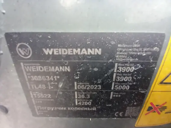 Погрузчик сельскохозяйственный WEIDEMANN T5522 2023 года б/у фото 16
