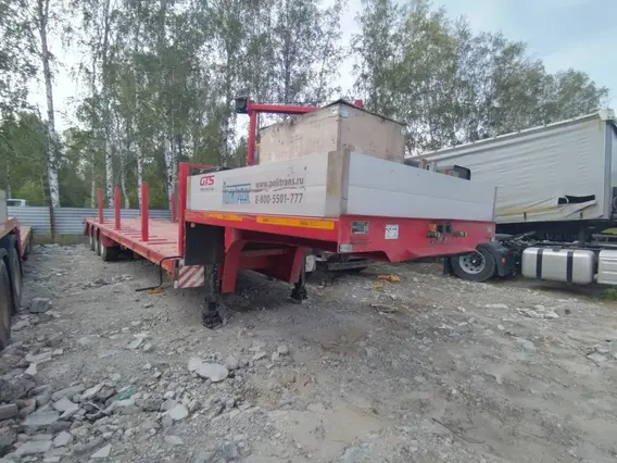 Полуприцеп-тяжеловоз ПОЛИТРАНС 94163-031 2023 года б/у фото 2