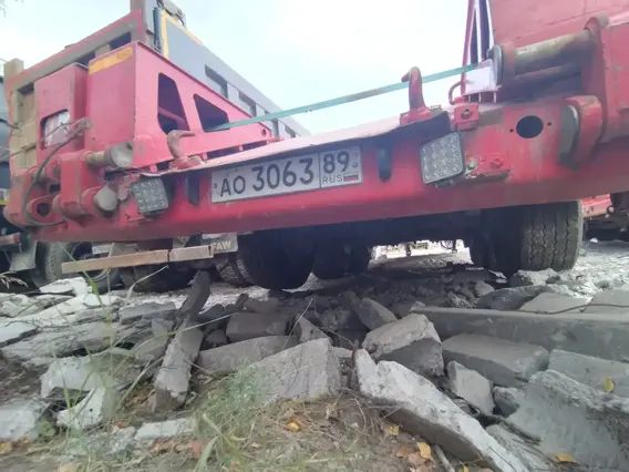 Полуприцеп-тяжеловоз ПОЛИТРАНС 94163-031 2023 года б/у фото 8