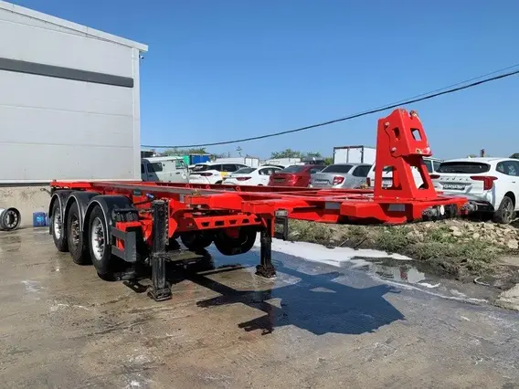 Полуприцеп-контейнеровоз GRUNWALD 9453 2023 года б/у фото 4