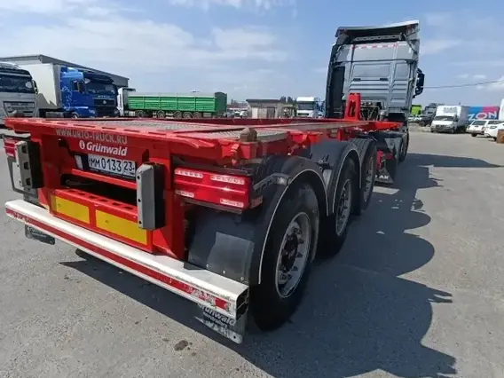 Полуприцеп-контейнеровоз GRUNWALD 9453 2023 года б/у фото 5