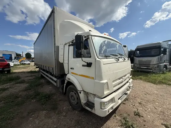 Тентованный грузовик КАМАЗ 4308 2023 года б/у фото 3