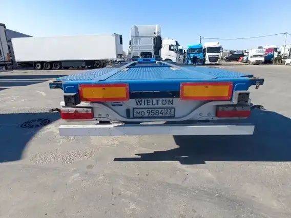 Полуприцеп-контейнеровоз Wielton NS4P40 2022 года б/у фото 6