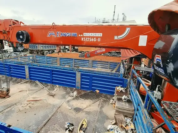 Бортовой грузовик КАМАЗ 65117 Kanglim KS1256G-II 2023 года б/у фото 16