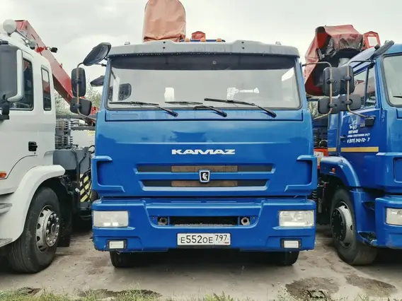 Бортовой грузовик КАМАЗ 65117 Kanglim KS1256G-II 2023 года б/у фото 2