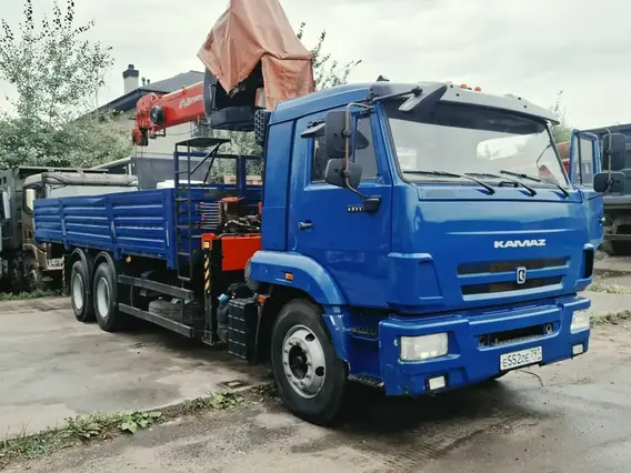 Бортовой грузовик КАМАЗ 65117 Kanglim KS1256G-II 2023 года б/у фото 3