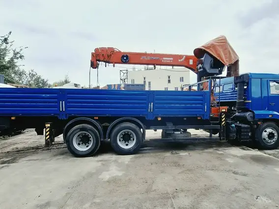 Бортовой грузовик КАМАЗ 65117 Kanglim KS1256G-II 2023 года б/у фото 4