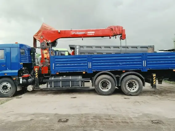 Бортовой грузовик КАМАЗ 65117 Kanglim KS1256G-II 2023 года б/у фото 8