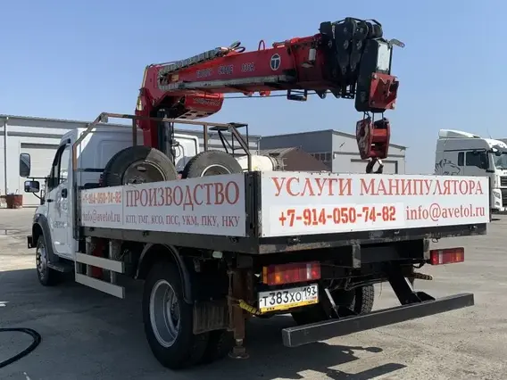 Манипулятор-самопогрузчик ГАЗ Газон Next TAURUS 035A 2023 года б/у фото 5