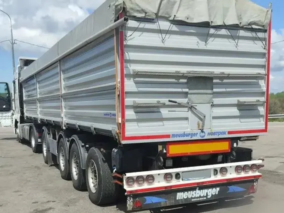 Полуприцеп бортовой Meusburger Новтрак SP-451, 2023 2023 года б/у фото 2