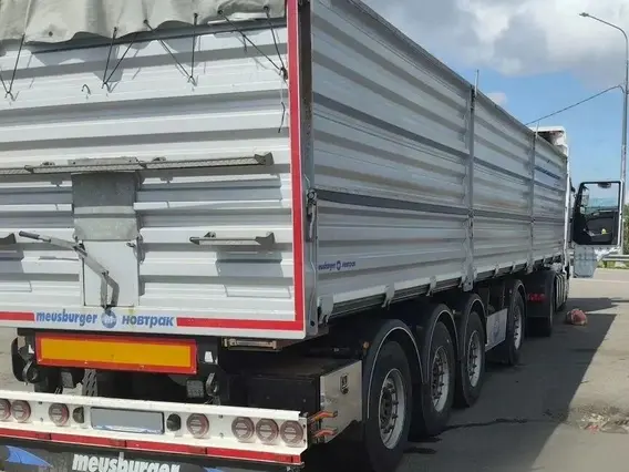 Полуприцеп бортовой Meusburger Новтрак SP-451, 2023 2023 года б/у фото 3