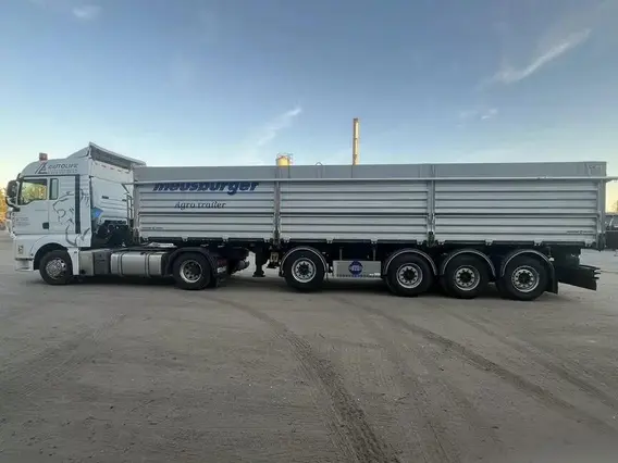 Полуприцеп бортовой Meusburger Новтрак SP-451, 2023 2023 года б/у фото 7
